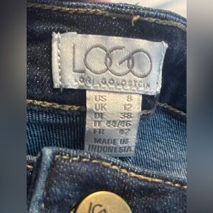 LOGO Lori Goldstein Size 8 Denim Jeans